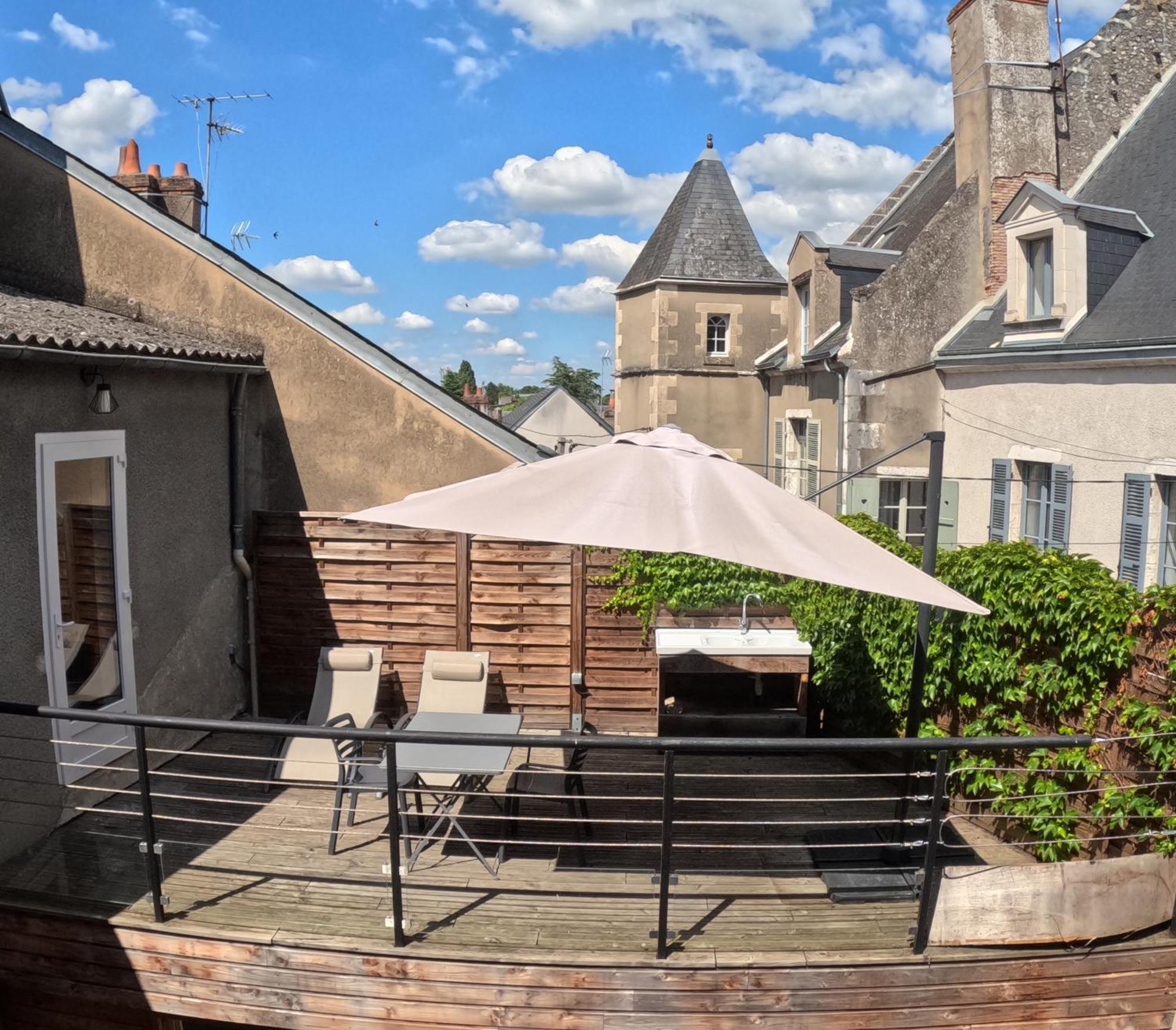 Coeur Du Centre Historique De Beaugency Apartment Bagian luar foto
